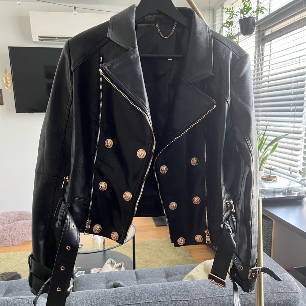 Balmain x H&M Jacket Dupe